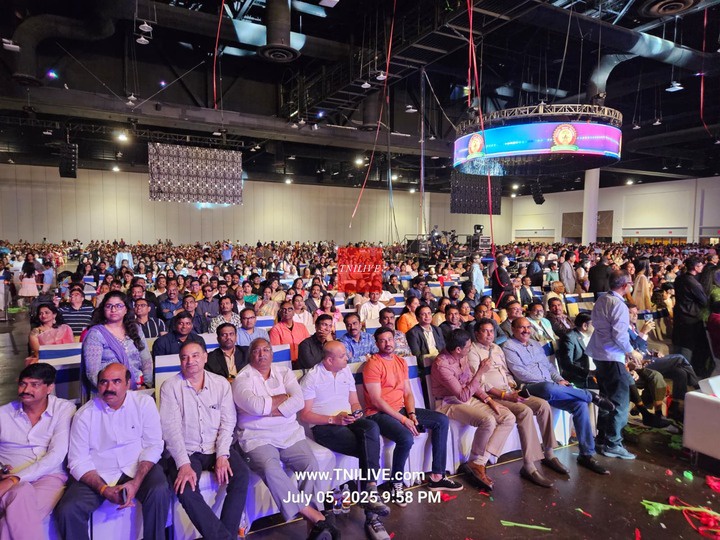 NATS 8th Telugu Sambaralu Tampa Second Day Evening Allu Arjun SriLeela News Gallery