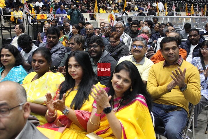 Nara Lokesh Dallas Telugu Diaspora Meeting Dec 2025 Gallery