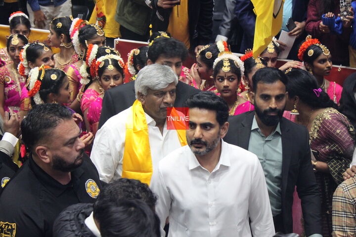 Nara Lokesh Dallas Telugu Diaspora Meeting Dec 2025 Gallery