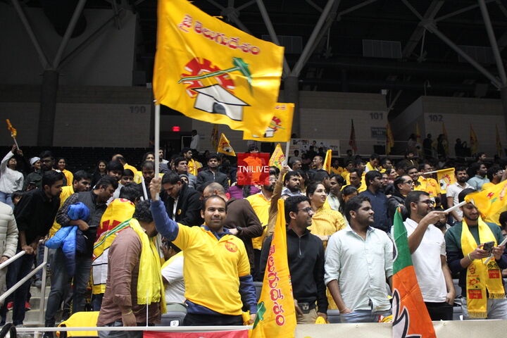 Nara Lokesh Dallas Telugu Diaspora Meeting Dec 2025 Gallery