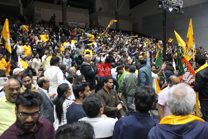 Nara Lokesh Dallas Telugu Diaspora Meeting Dec 2025 Gallery