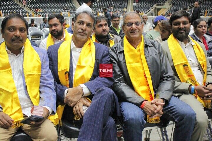 Nara Lokesh Dallas Telugu Diaspora Meeting Dec 2025 Gallery