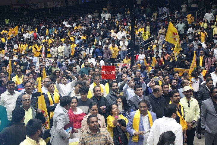 Nara Lokesh Dallas Telugu Diaspora Meeting Dec 2025 Gallery