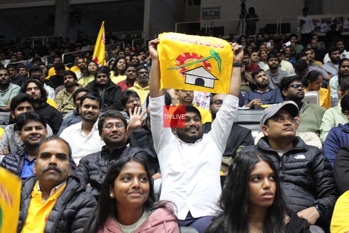 Nara Lokesh Dallas Telugu Diaspora Meeting Dec 2025 Gallery