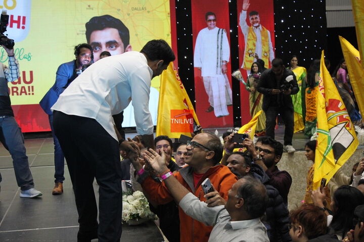 Nara Lokesh Dallas Telugu Diaspora Meeting Dec 2025 Gallery