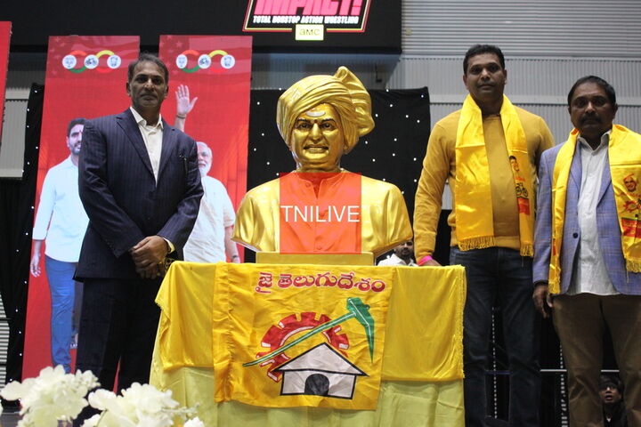 Nara Lokesh Dallas Telugu Diaspora Meeting Dec 2025 Gallery